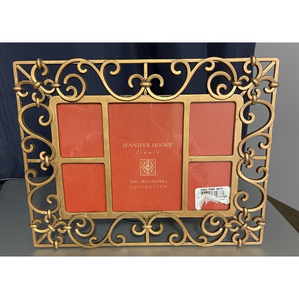 Jennifer Moore frames The Ironworks Collection Gold/Bronze Finish